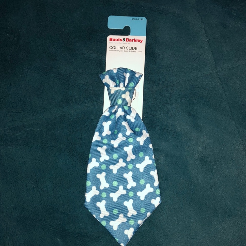 🐾 Boots &Barkley Dog Tie Collar Slide 🐾